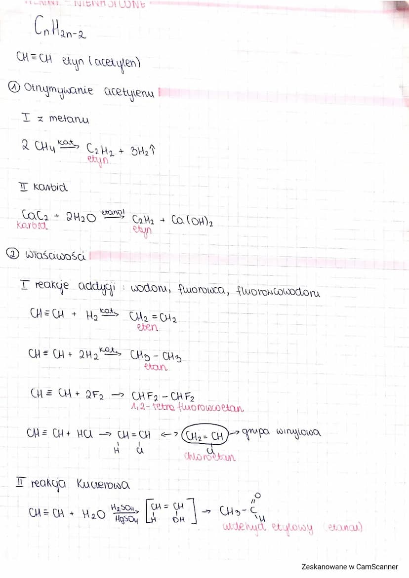 Węglowodory
ALKANY - NASYCONE
• wiązanie pojedyncze
hybrydyzacja - sp³
kształt tetraedryczny
• nie rozpuszczają się w wodzie
• so, niepolarn