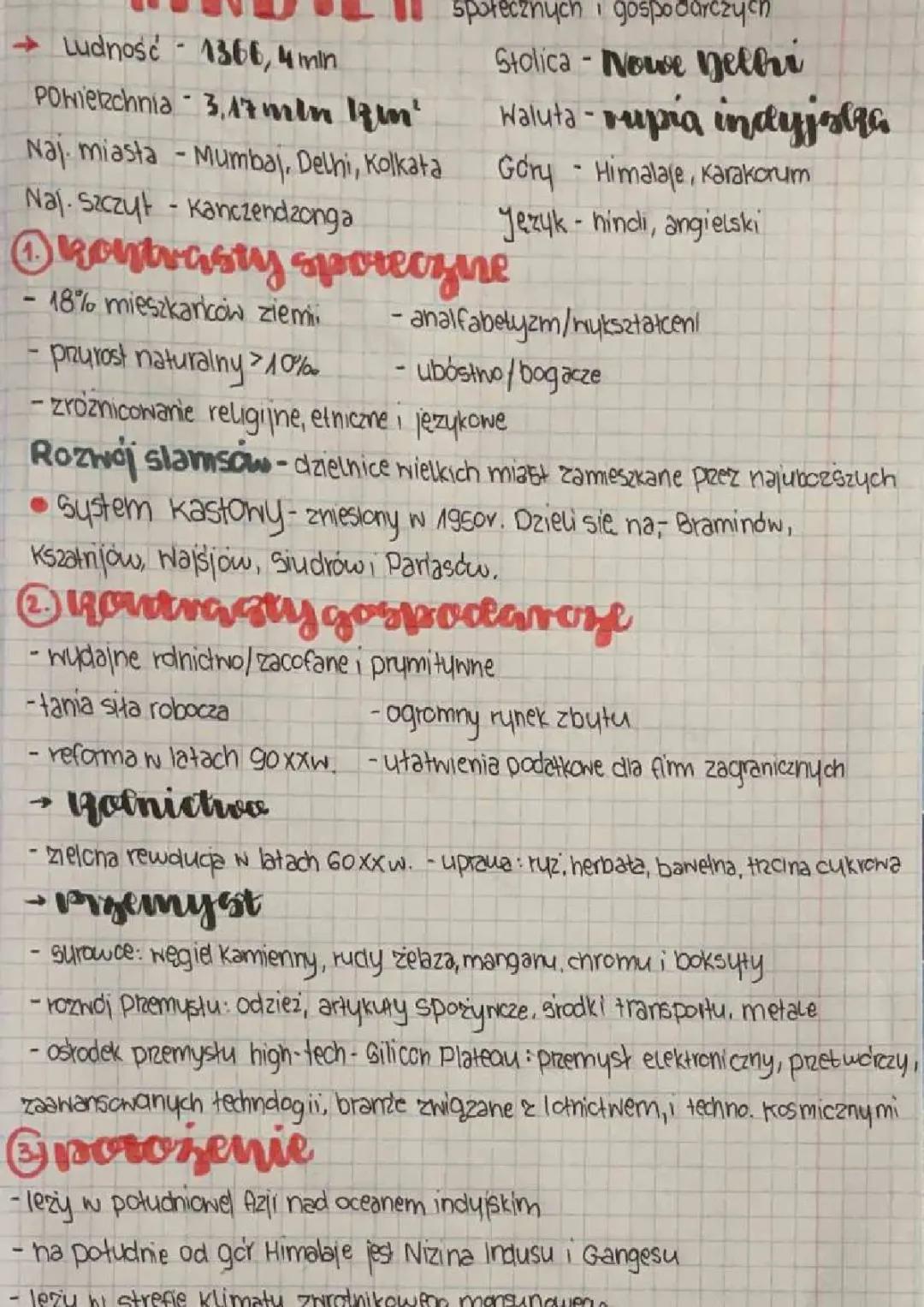 Indie - państwo kontrastów społecznych i gospodarczych<33 