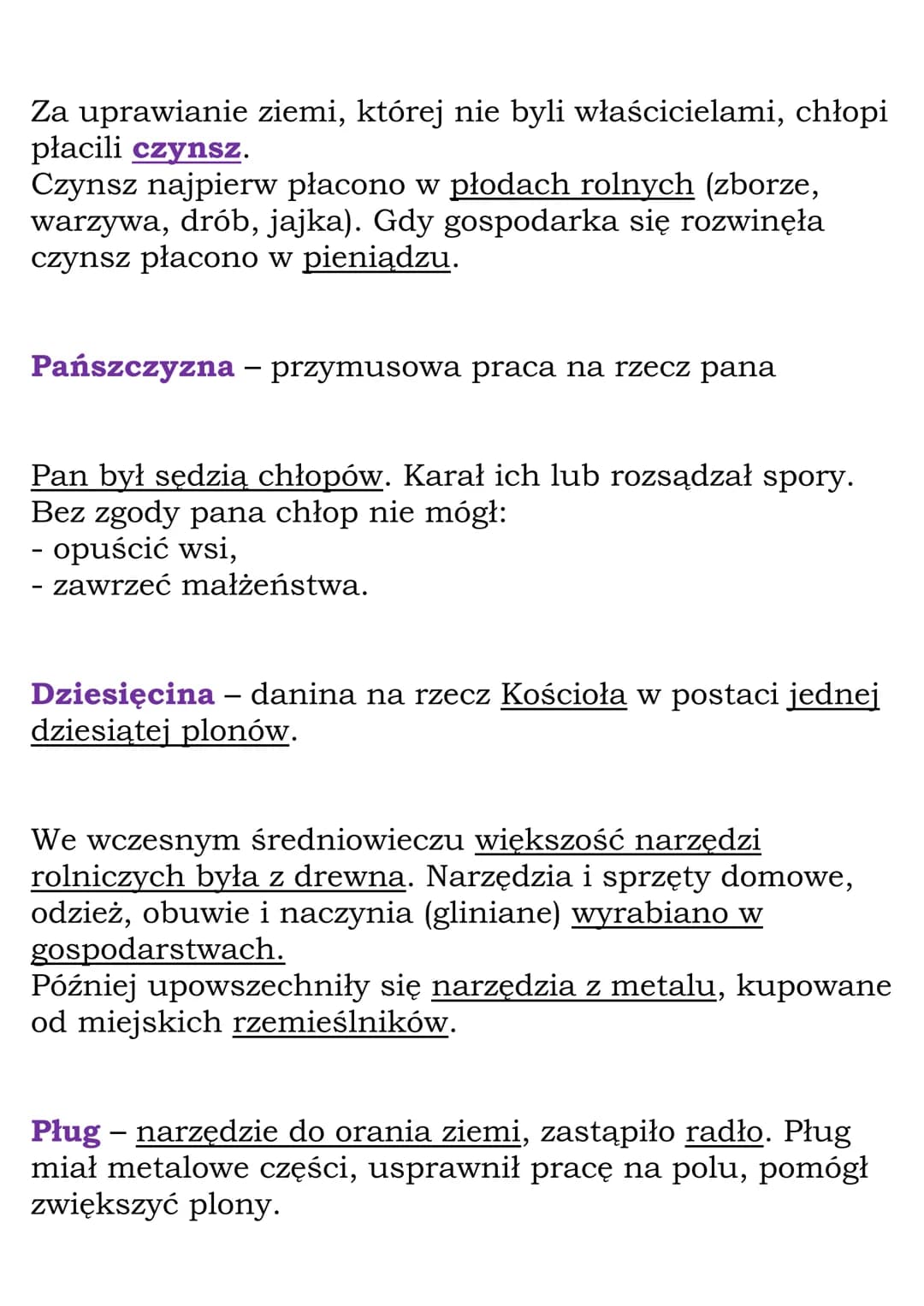 Napisz Jaki Wpływ Na życie Mieszkańców średniowiecznej Wsi Miała Przyroda Życie w średniowiecznej wsi - prezentacja i notatka (Historia) jako PDF