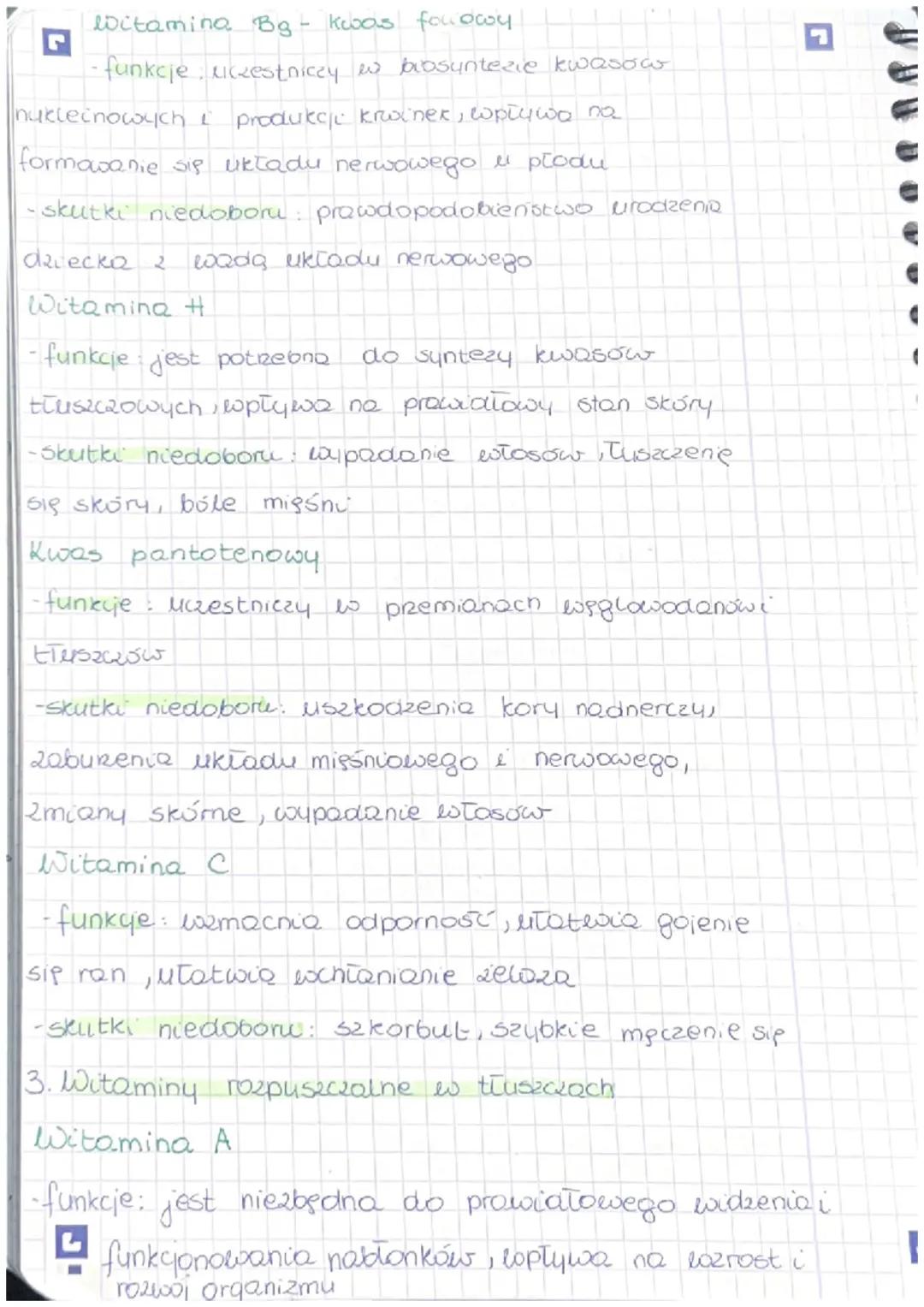 Temat: Rola witamin Nieorganiczne składniki
pokarmowe

1. Witaminy to związki organiczne, których
organizm nie wytwara lub które wytwara ev
