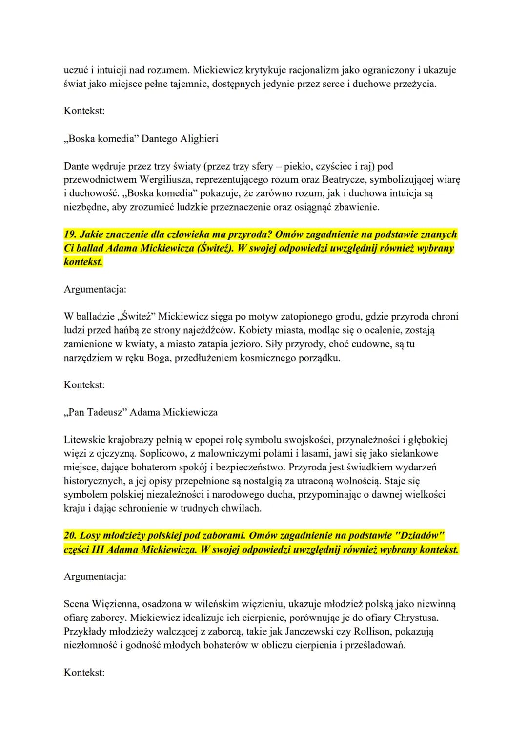 # Biblia

1. Motyw cierpienia niezawinionego. Omów zagadnienie na podstawie znanych Ci
fragmentów Księgi Hioba. W swojej odpowiedzi uwzględn