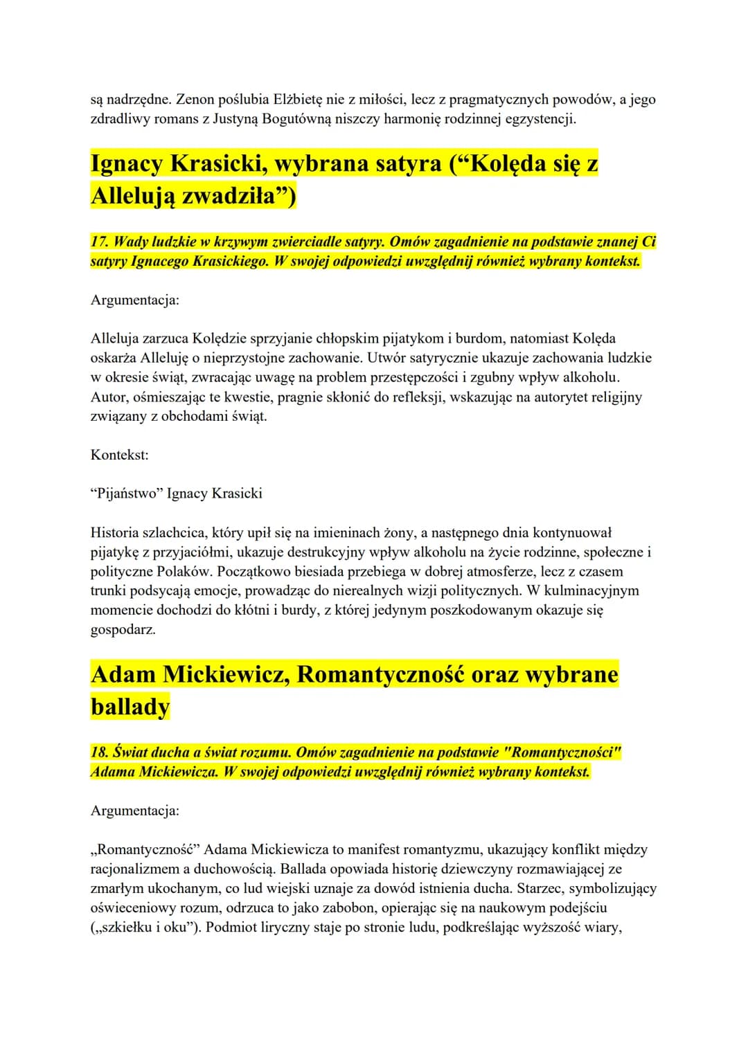 # Biblia

1. Motyw cierpienia niezawinionego. Omów zagadnienie na podstawie znanych Ci
fragmentów Księgi Hioba. W swojej odpowiedzi uwzględn