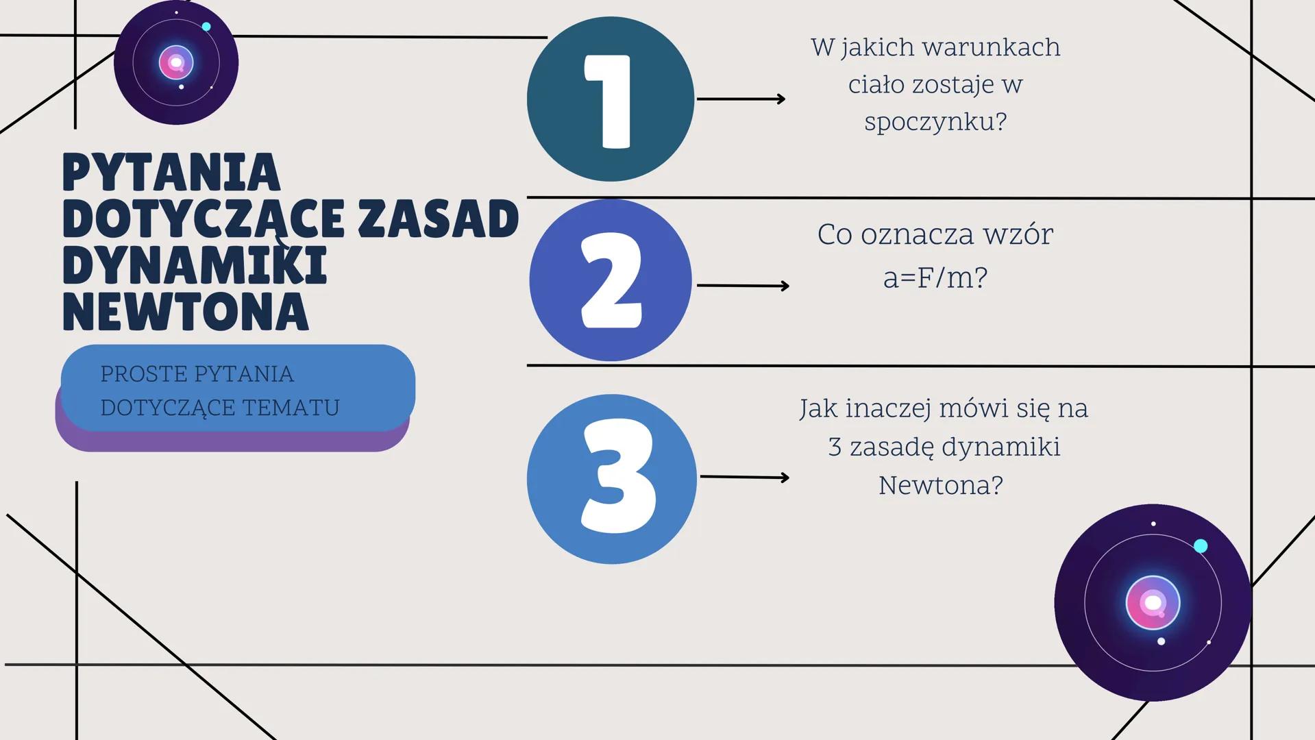 Prezentacja
2024
# 3 ZASADY
# DYNAMIKI
# NEWTONA
Jak zrozumieć, jakie są najważniejsze
informacje i co wiemy o kimś kto je
sformułował?

sir