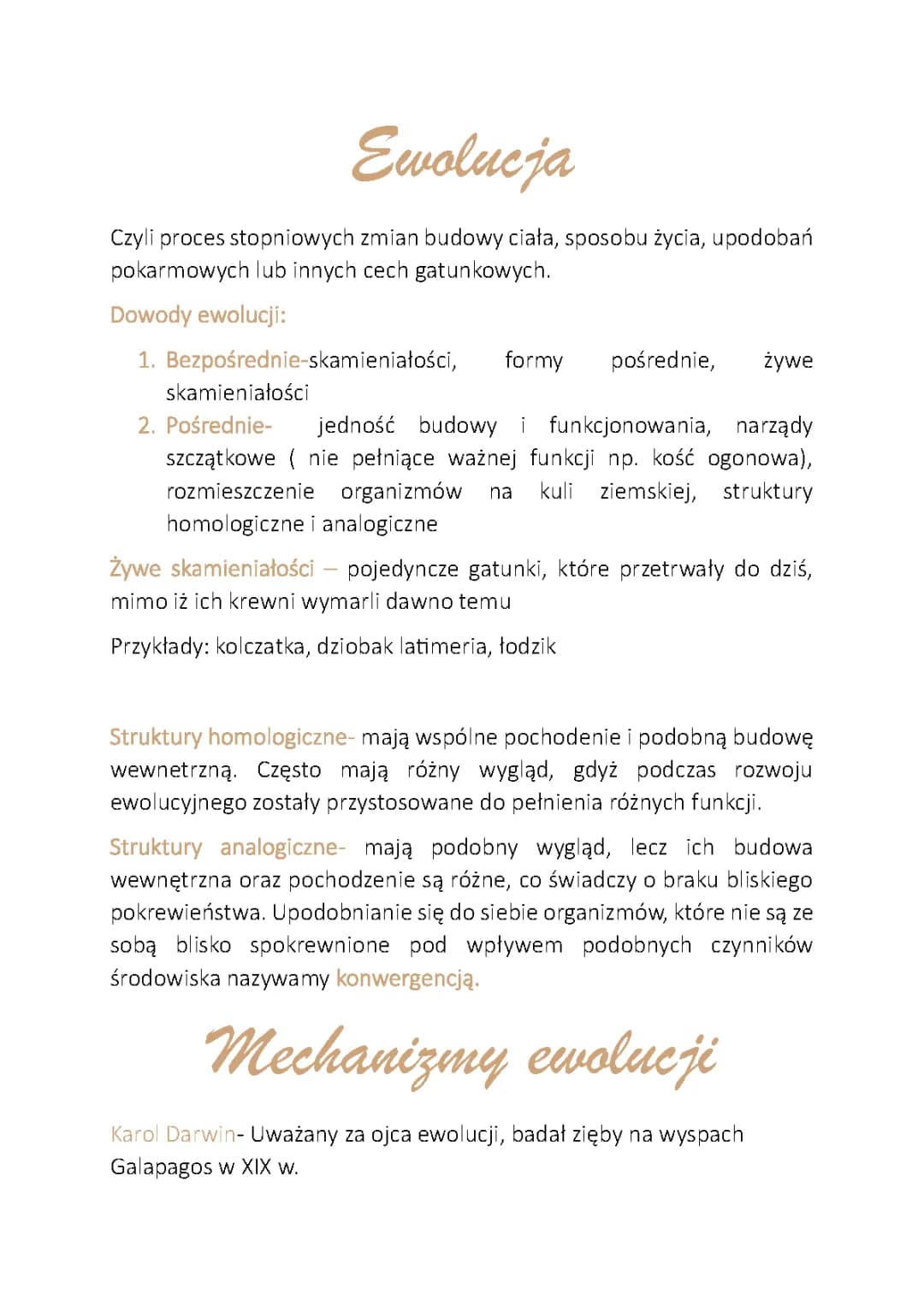 Ewolucja