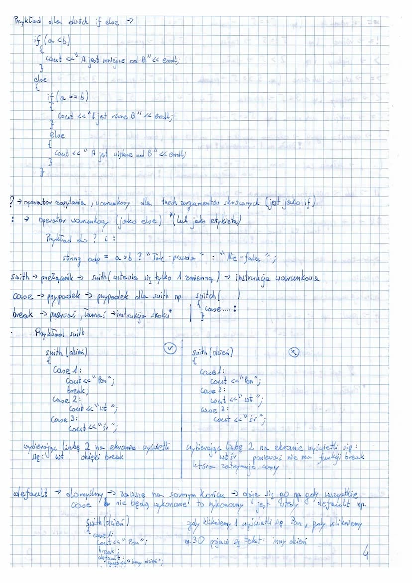 
<p>C++ jest językiem programowania, który oferuje wiele podstawowych komend. Warto poznać podstawy zanim przystąpisz do bardziej zaawansowa
