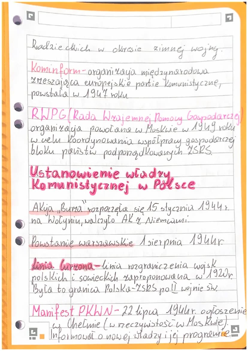 HAT
Podstawy nowego porządku Europy i świata
po II wojnie światowej
Rozpad Koalicji antyhitlerowskiej spowodował
podzieł swiata no dwa wrogi