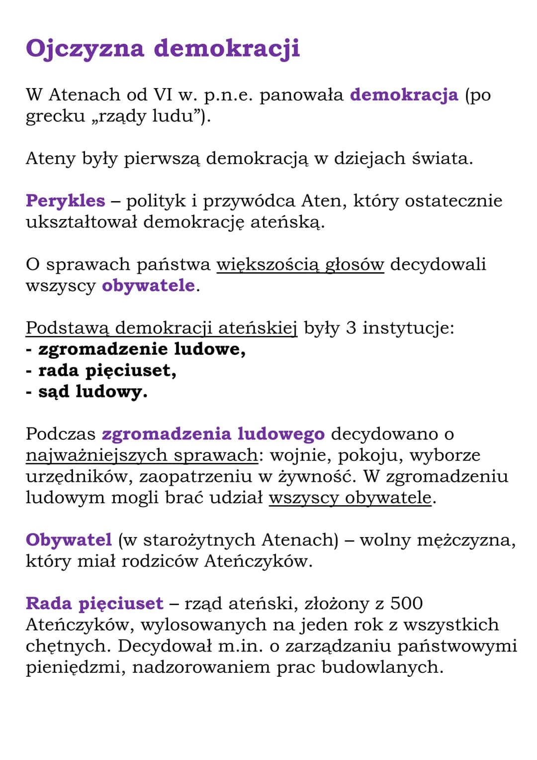 Demokracja ateńska
Starożytna Grecja
Grecja to górzysty kraj o ubogiej, skalistej glebie, leżący
na południu Europy.
By móc uprawiać zboże, 