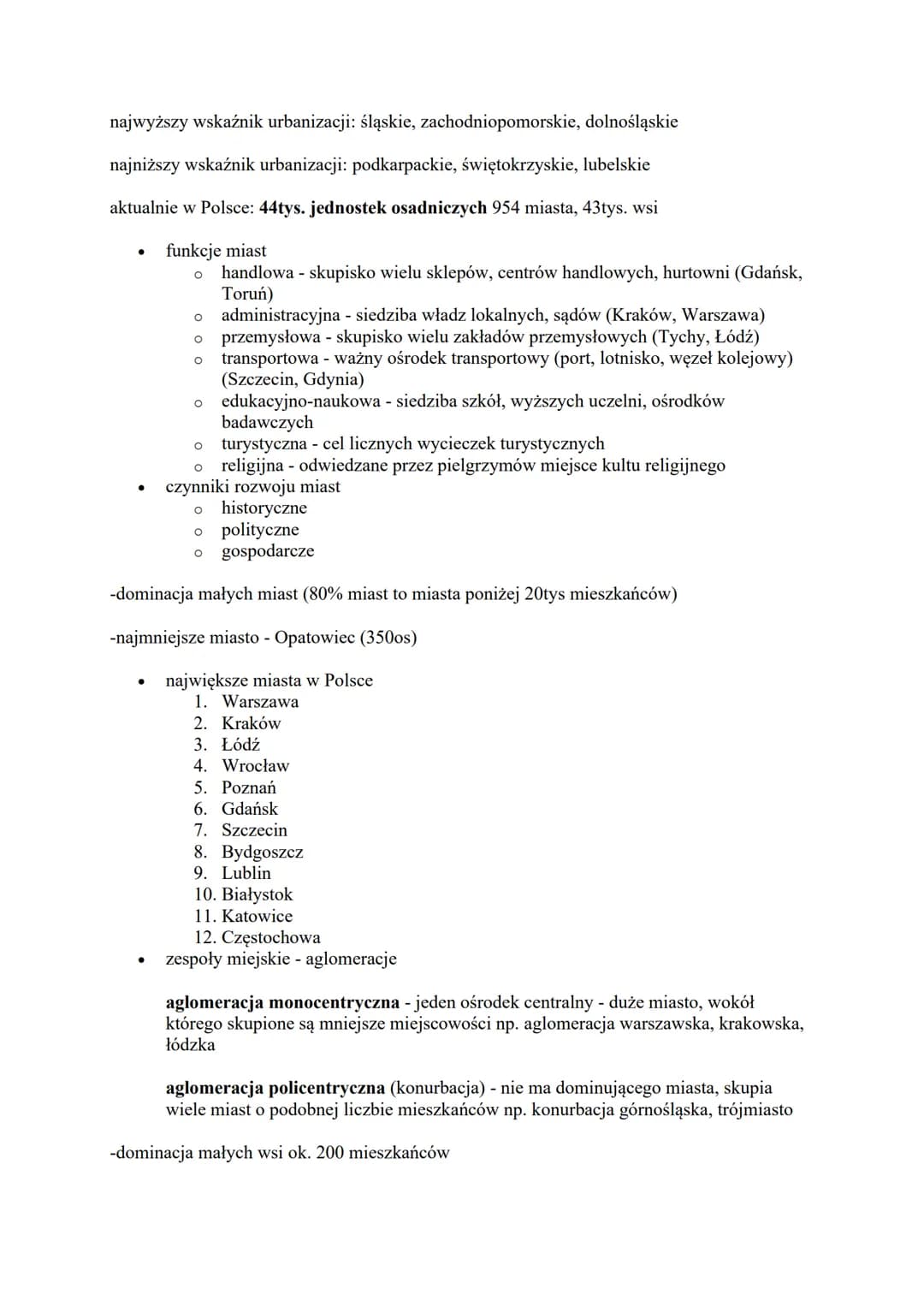 LICZBA LUDNOŚCI POLSKI I JEJ ZMIANY
liczba ludności w Polsce (2020r.): 38 265 000
depopulacja - wyludnianie się określonego regionu
przyczyn