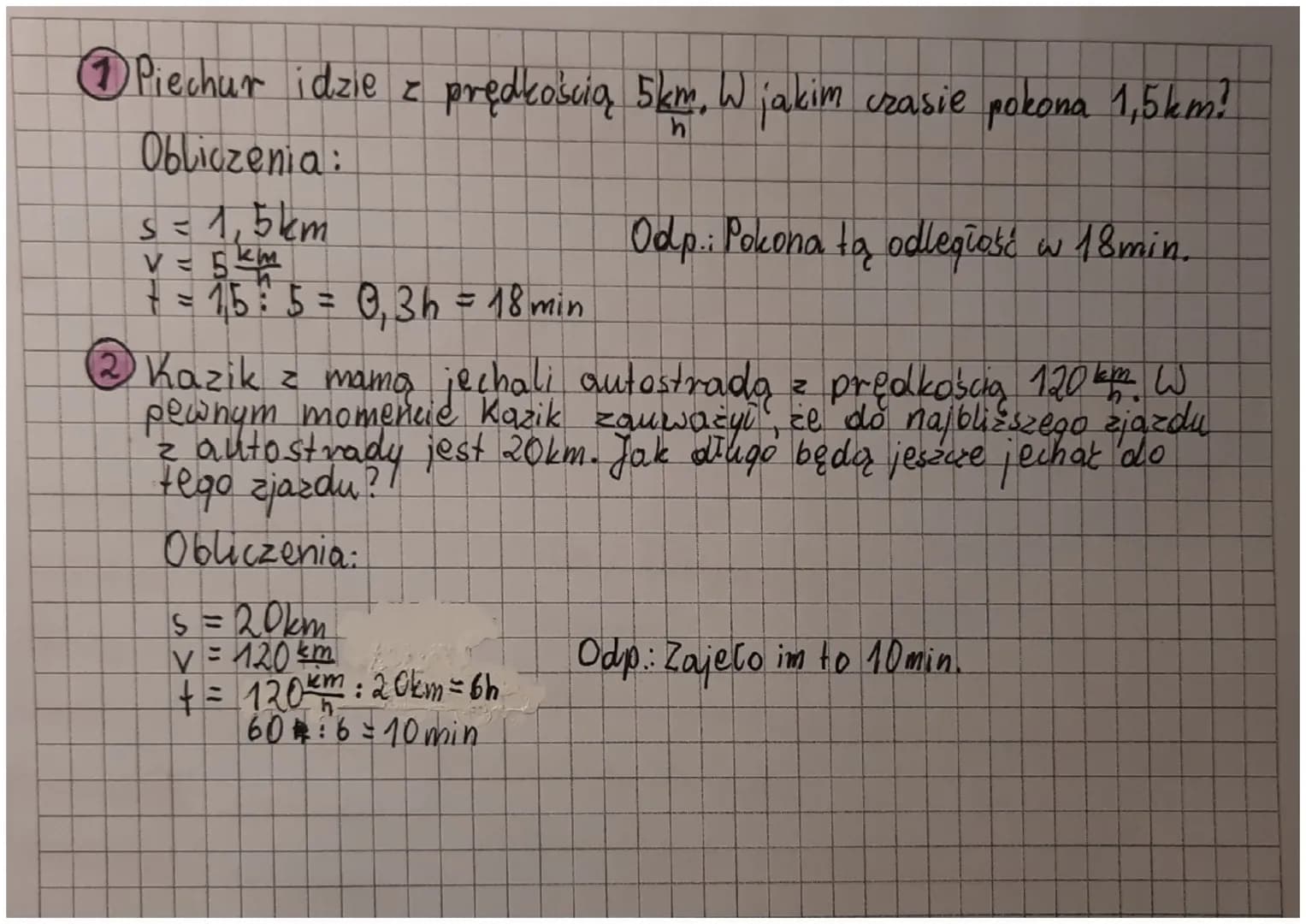 Sprawdzian Z Matematyki Klasa 6 Prędkość Droga Czas Odpowiedzi Prędkość, Droga, Czas - Klasa 6 Sprawdzian PDF (Matematyka) jako PDF