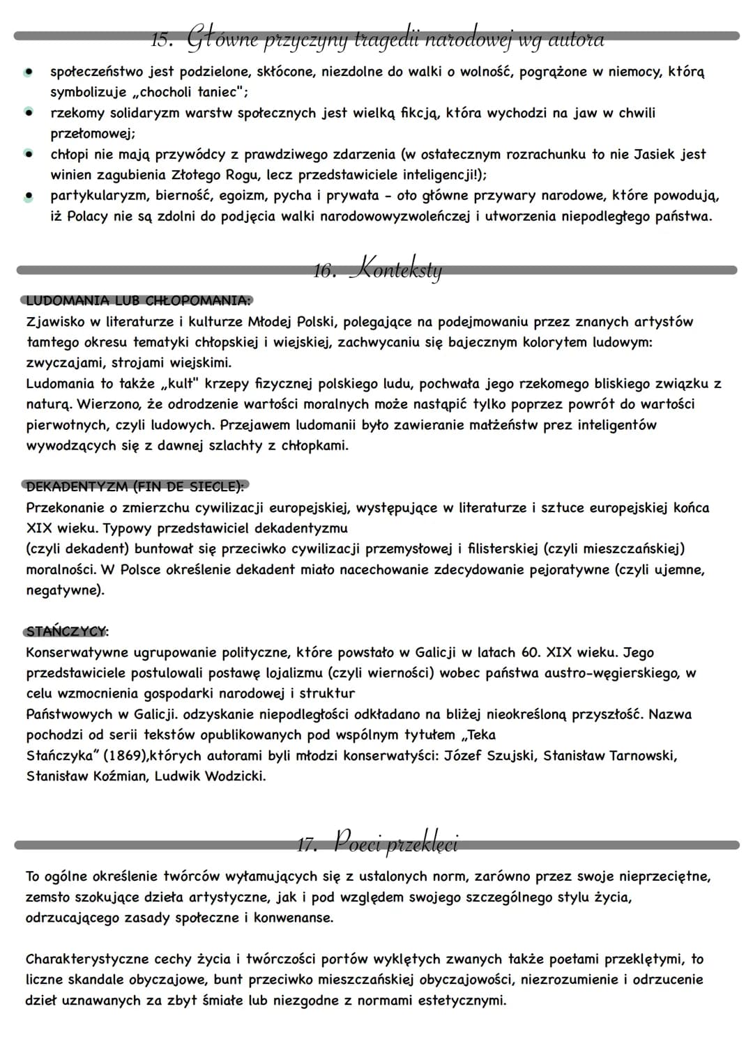 Stanisław Wyspiański
WESELE
data powstania: 1901 r.
gatunek: dramat młodopolski
1. Czas
Akcja dramatu rozgrywa się w nocy z 20 na 21 listopa