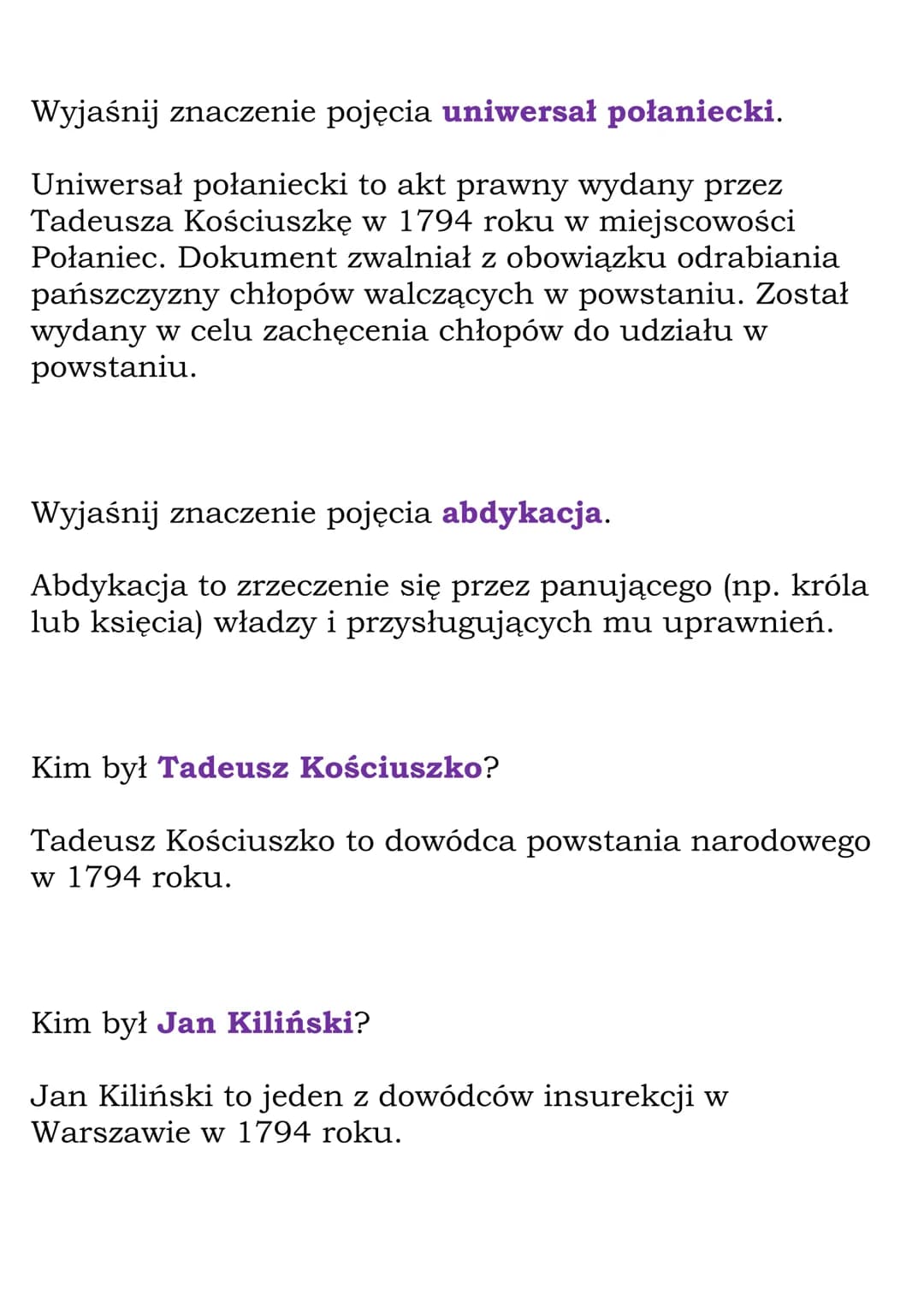 Powstanie Kościuszkowskie: Przyczyny, Przebieg i Skutki