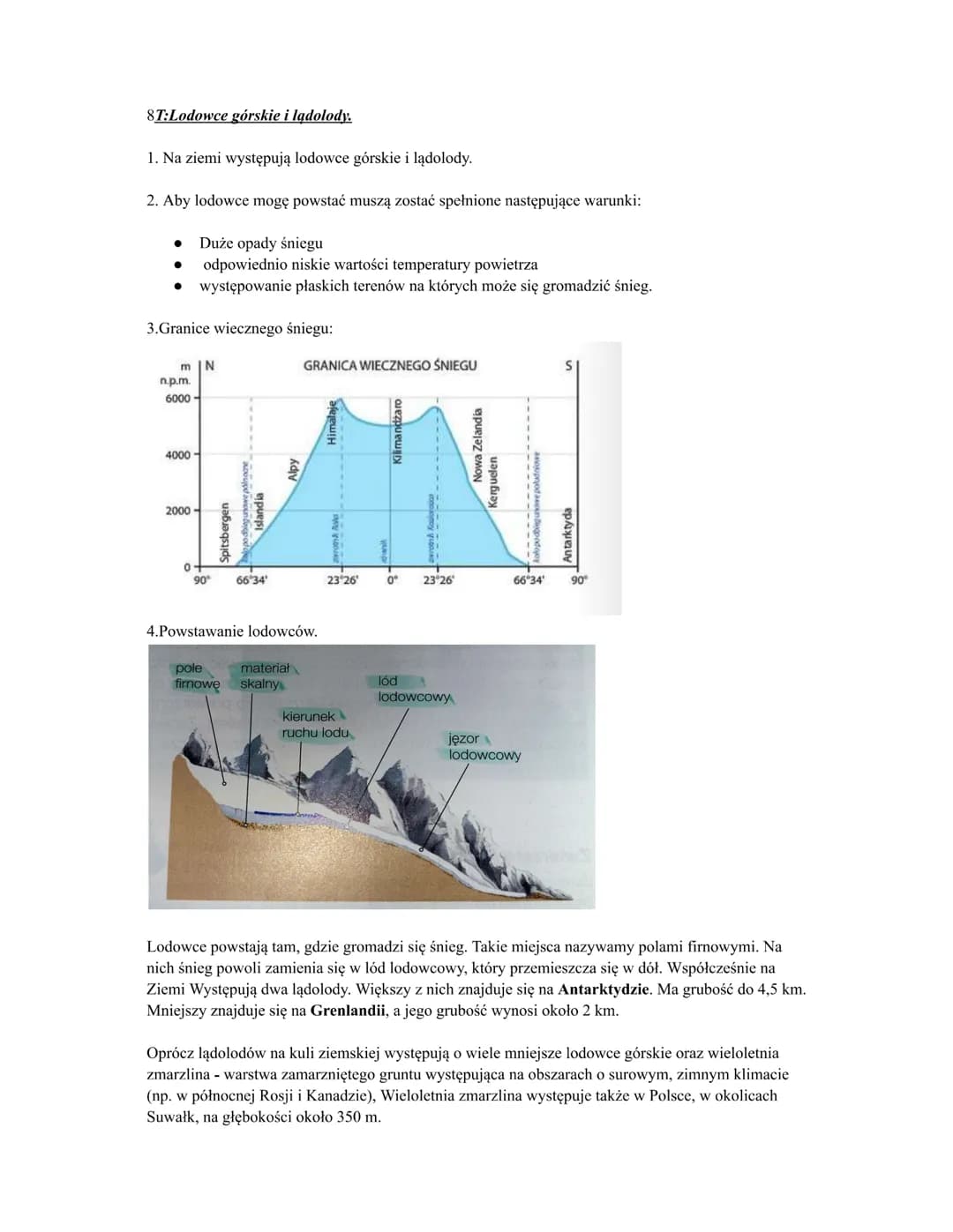 T: Zasoby wodne Ziemi. Hydrosfera.
1.Zasoby wodne Ziemi:
Woda slona
97,5%
1 385 984 000 km³
Woda słodka
2,5%
2. We wszechocean wchodzą:
Ocea