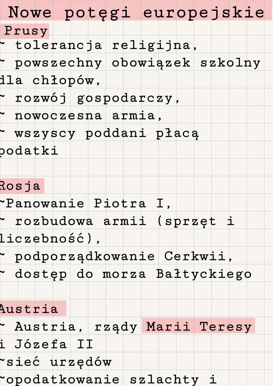 Nowe potęgi europejskie 
