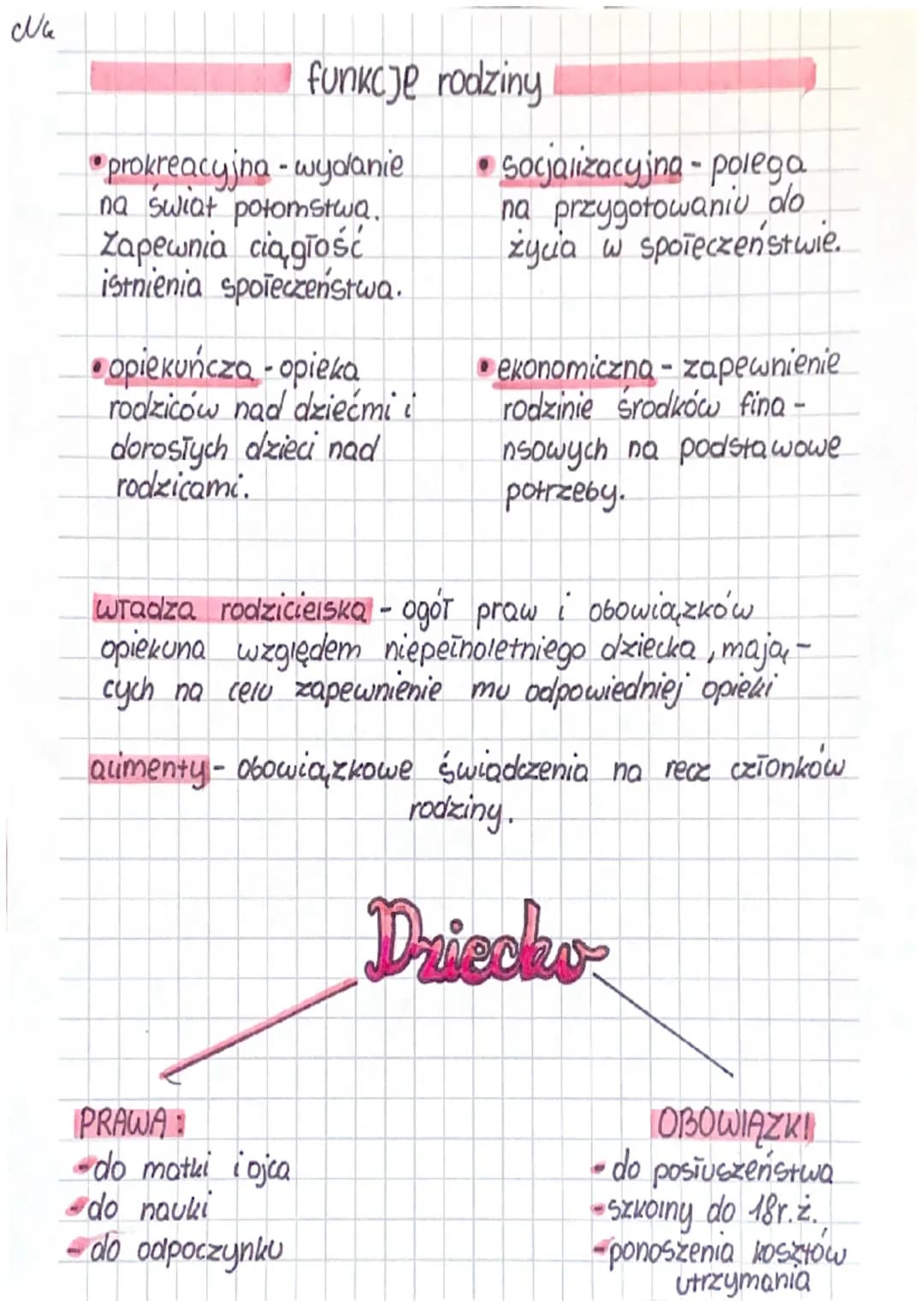 rodzina- podstawowa grupa społeczna. Jest najbardziej
spokrewniona grupa ludzi.
Dziś funkcjonują rodziny dwupokoleniowe (rodzice i
dzieci), 