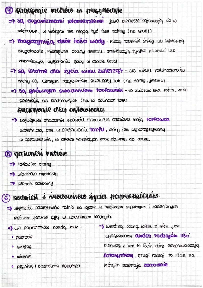 briologia-
Ⓒicery grodowisero
Mcny najczęściej żyją na lądach, lubią one cieniste i wilgotne miejsca
-
2 esudowa mcerów
=> pojedyńcza roślin