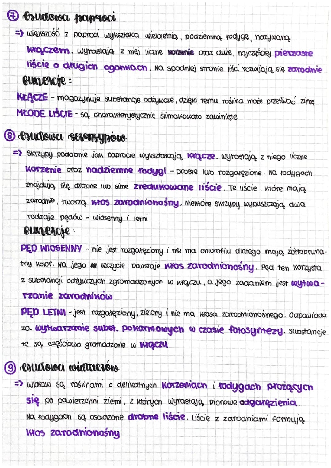 briologia-
Ⓒicery grodowisero
Mcny najczęściej żyją na lądach, lubią one cieniste i wilgotne miejsca
-
2 esudowa mcerów
=> pojedyńcza roślin