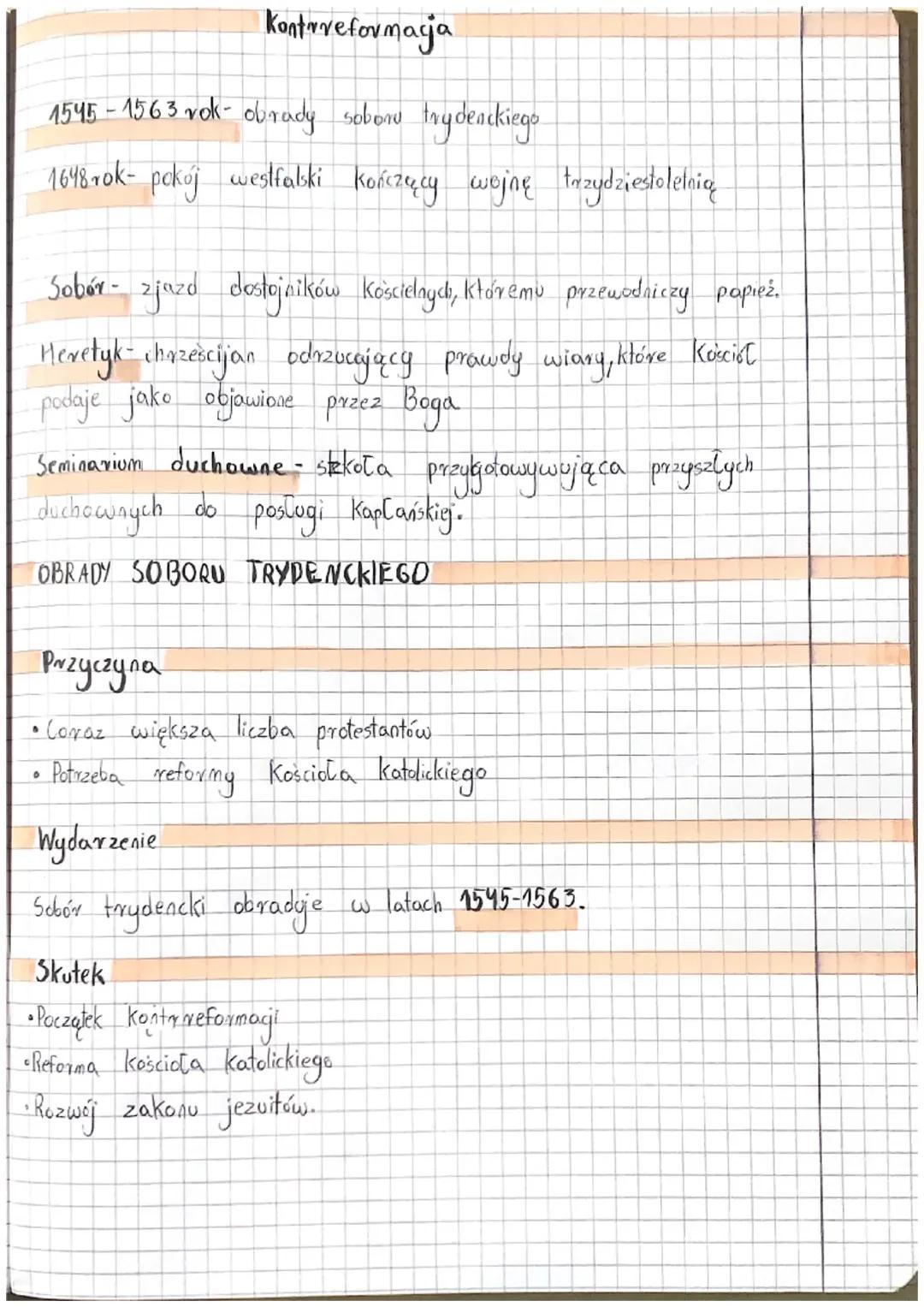 Historia Kontrreformacji: Kluczowe Fakty