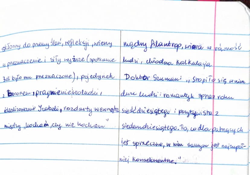06.03.201
Leluja
Temat: Stanisław Wokulshi- pozytywista czy
vomantyle..
romantyh
pozytywista
zakochany w Trabeli tęchinej,
• interesuje się 