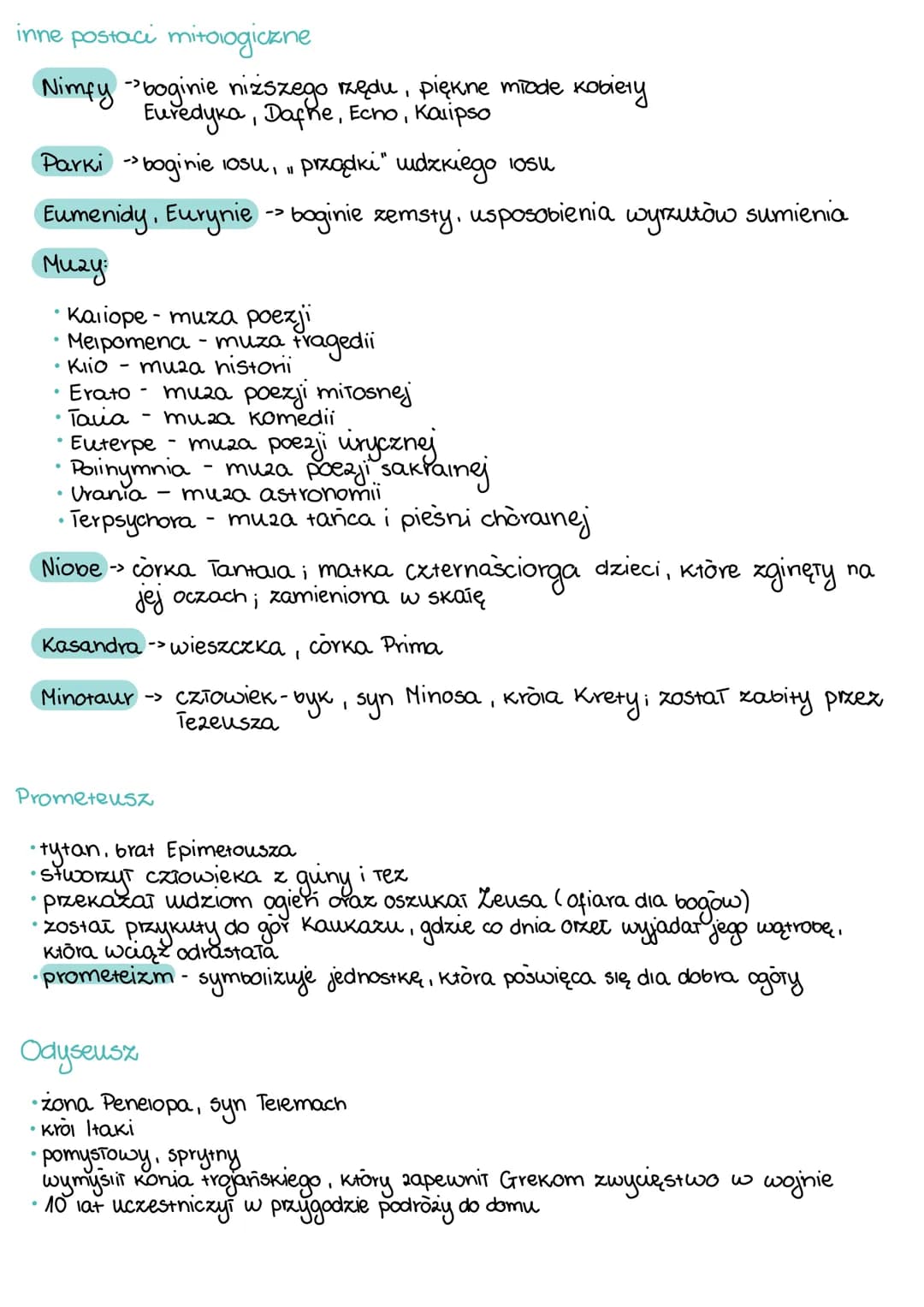 antyk grecko-rzymski
mit i mitologia
mit - definicja podział i funkcje
mit - opowieść związana z powstaniem świata, której bohaterow
charakt