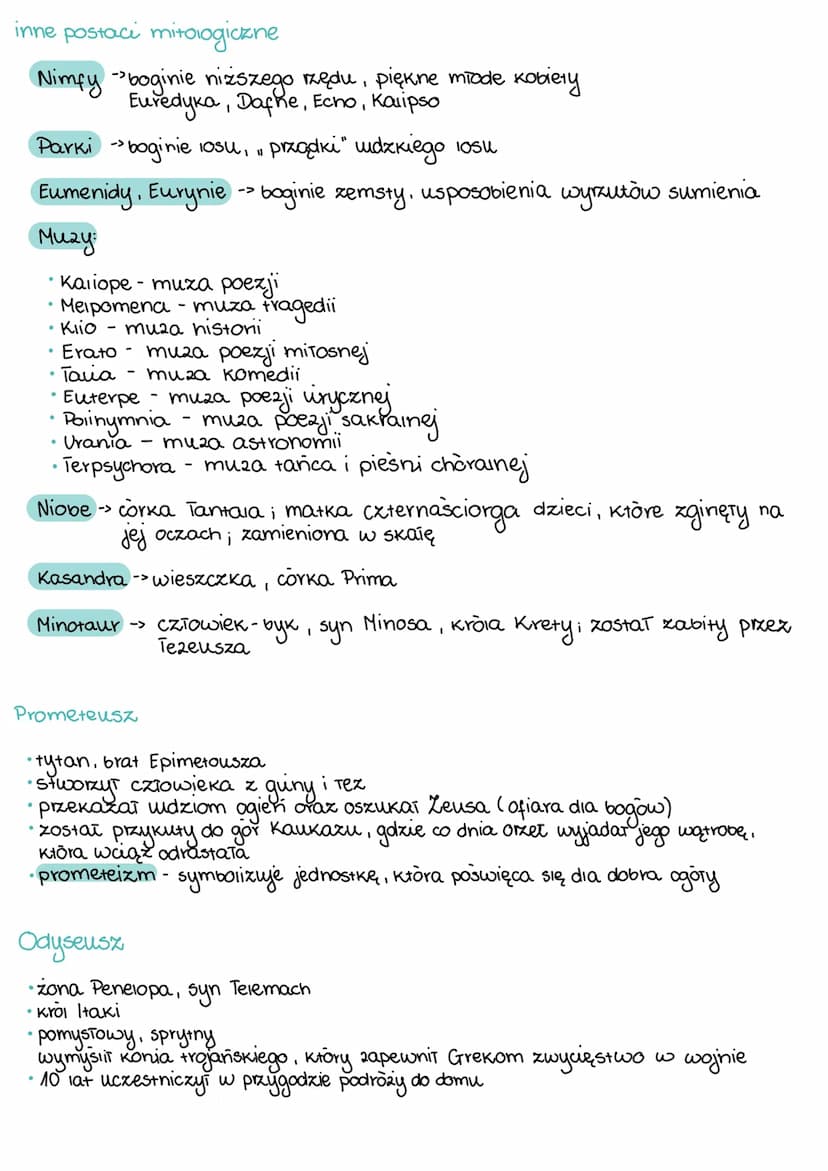 antyk grecko-rzymski
mit i mitologia
mit - definicja podział i funkcje
mit - opowieść związana z powstaniem świata, której bohaterow
charakt