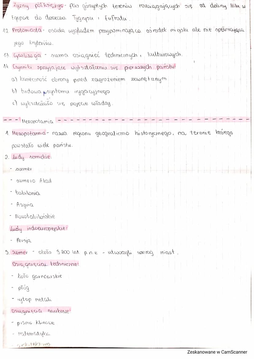 
<p>Pierwsza epoka historyczna to prehistoria, czyli nauka zajmująca się dziejami człowieka od hominidów, obejmująca okres od Zuln bat do IV