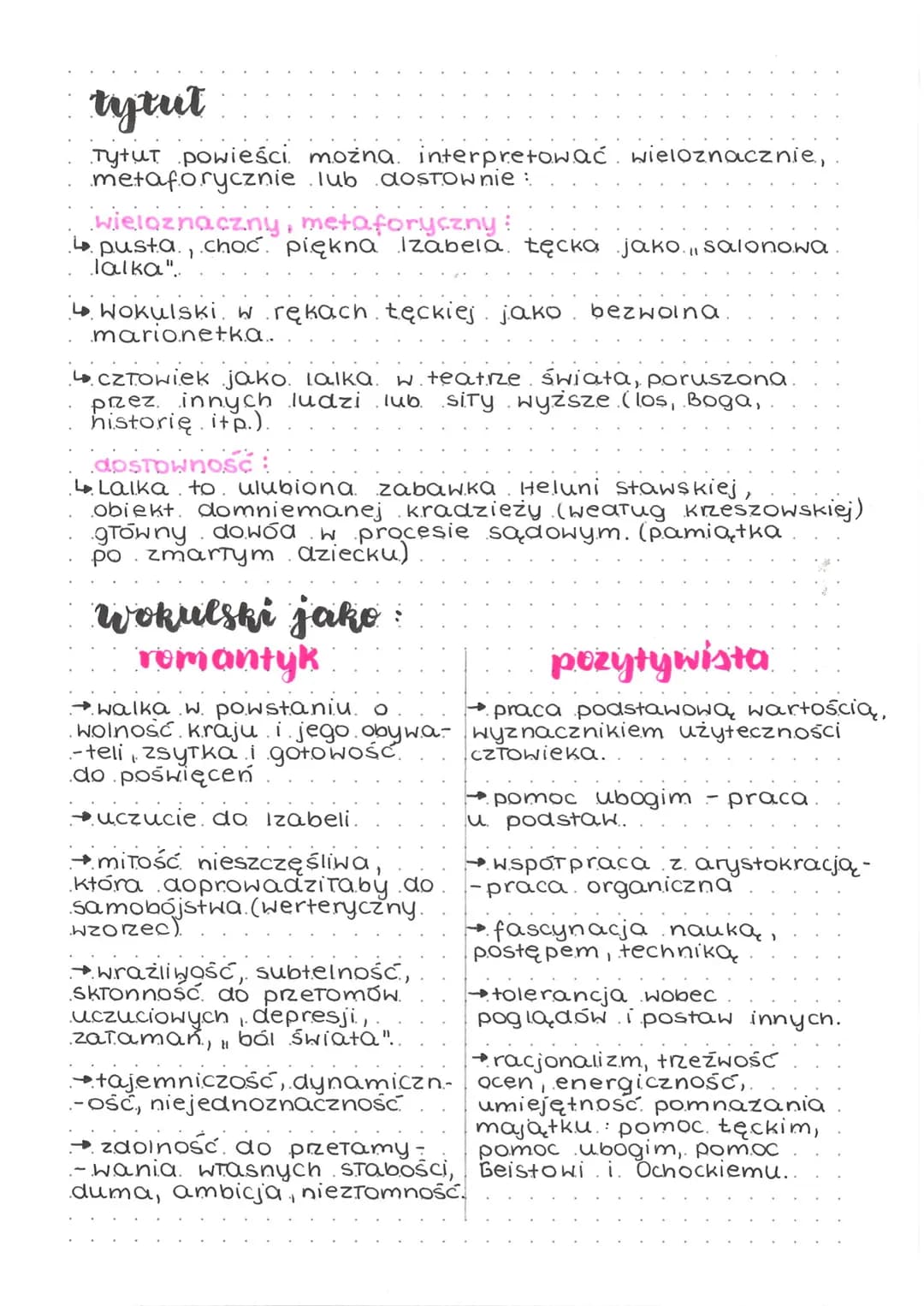 @_notateczkii
gatunek, rodzaj
Ⓒepika
lalka
powieść realistyczna
↳ale też wątki historyczne,
społeczne, fantastyczno-
-naukowe
11
Bolestaw
Pr