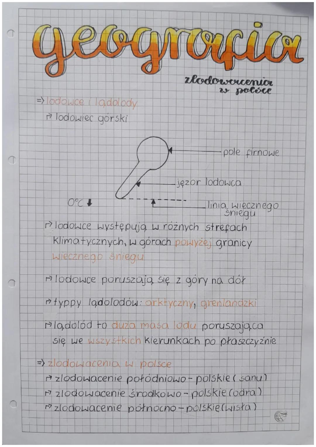 Zlodowacenia na terenach polski