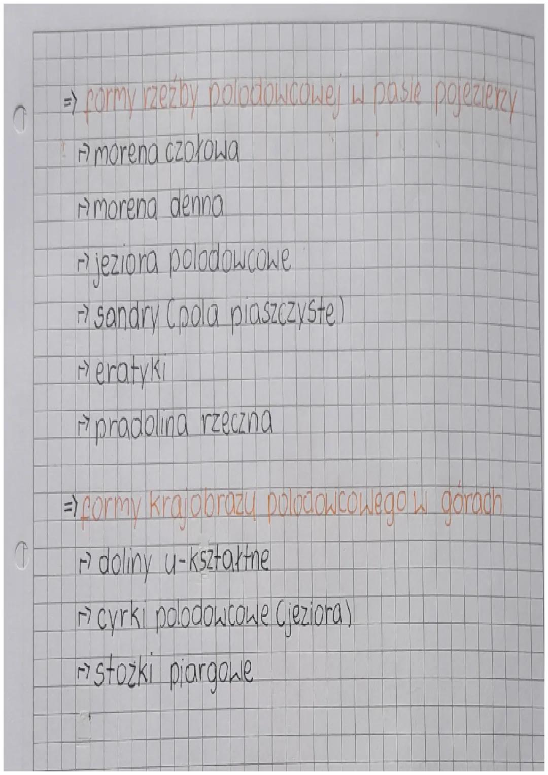 geografia
=> lodowce / ladolody
lodowiec gorski
zlodovercenior
w police
O°C
pole firnowe
jęzor lodowca
linia, wiecznego
Sniegu
lodowce wystę