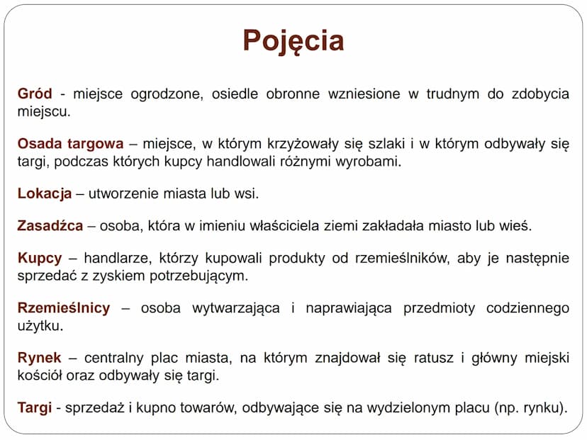 Średniowieczne miasto i wieś p.n.e.
n.e.
476 r.
UPADEK CESARSTWA
ZACHODNIORZYMSKIEGO
Oś czasu
średniowiecze
nowożytność XIX wiek współczesno
