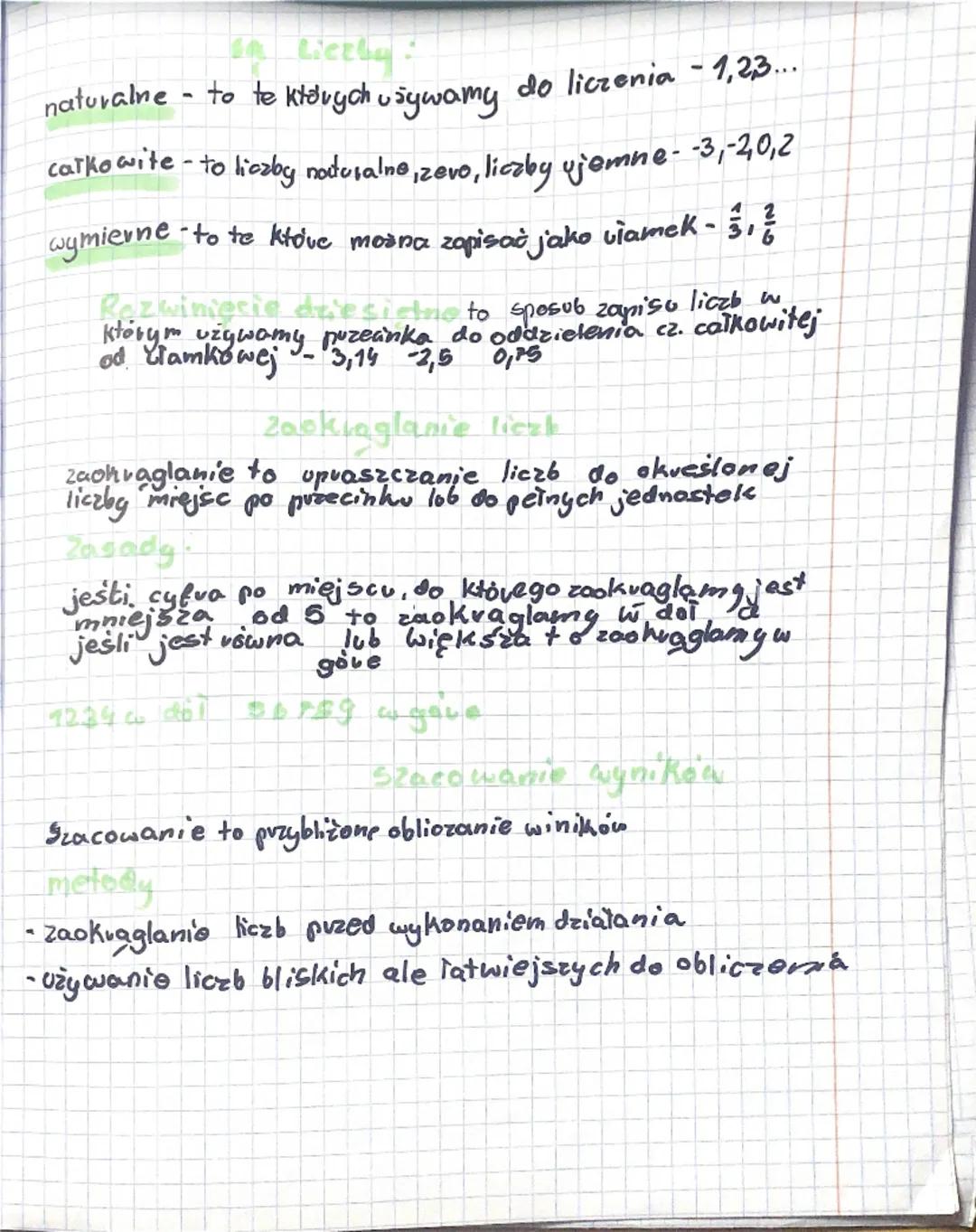 # Liczby:

naturalne - to te których używamy do liczenia - 1,23...
całkowite - to liczby naturalne, zero, liczby ujemne -3,-2,0,2
wymierne -