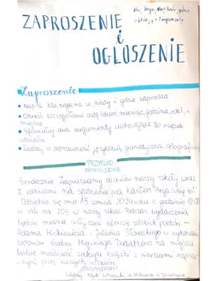 Know ogłoszenie i zaproszenie thumbnail