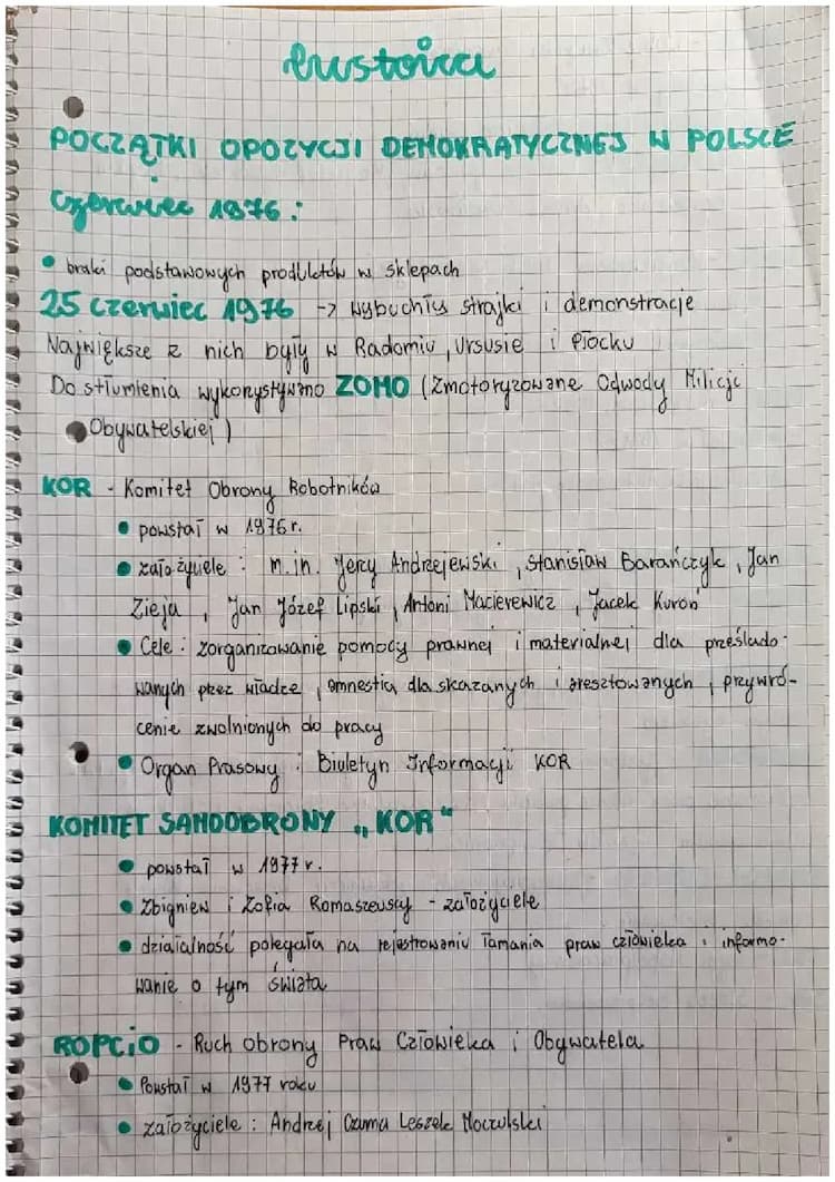 Know Początki opozycji demokratycznej w Polsce thumbnail