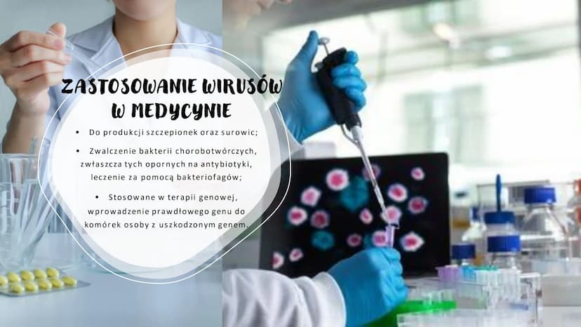 WIRUSY -
MOLEKULARNE
PASOŻYTY
BEZKOMÓRKOWE
CZYNNIKI ZAKAŹNE
766
Scers
M CO TO WIRUSY?
To czynniki zakaźne zbudowane z białek i kwasów
nuklei