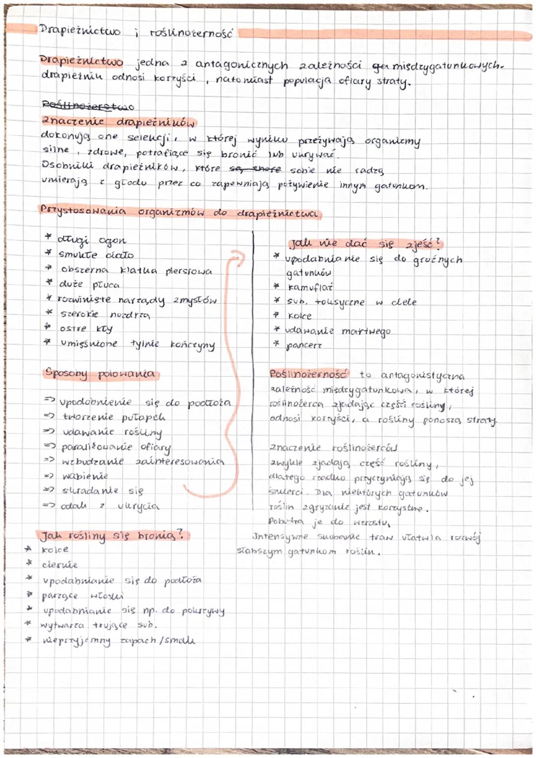 Drapieżnictwo i roślinożerność
2
Drapieżnictwo jedna
drapieżniu odnosi korzyści
Roślinozerstwo
znaczenie drapieżników

antagonicznych zależn