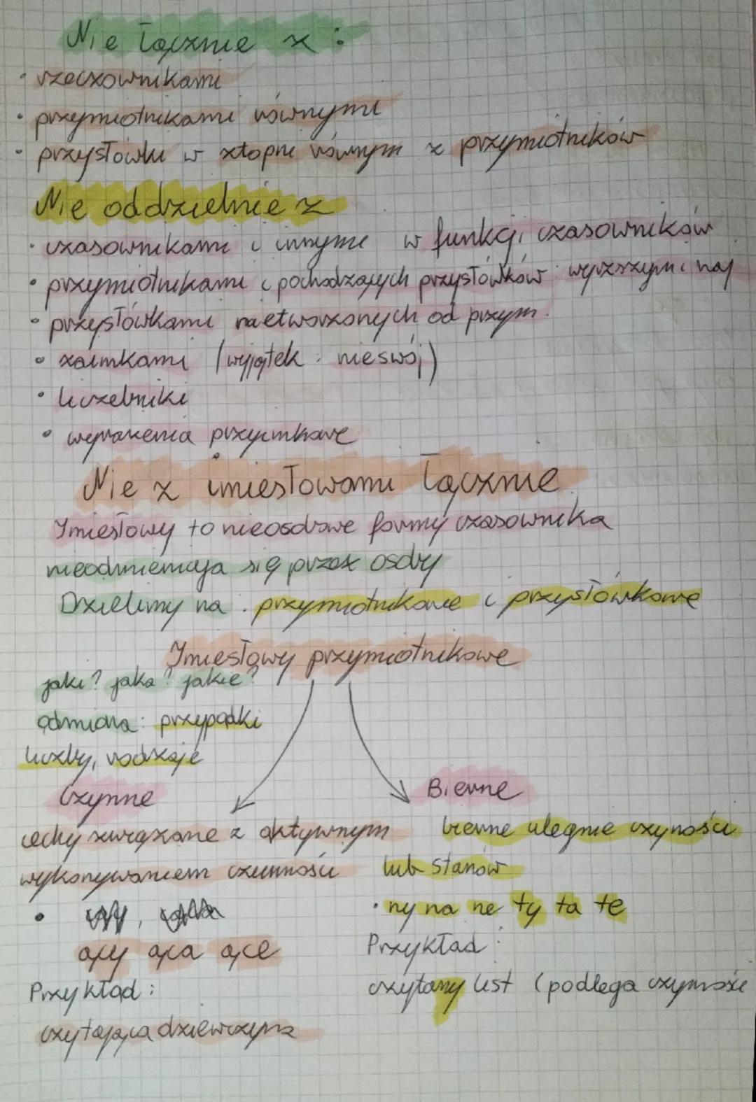 Polski
Podsumowanie działu s
A Met opowiesc fantastyuxna dotyxg, ca przesatosu
Wynexa wierzenia, wyobrazenia, dosuradzenia up Grekon
Sporrad