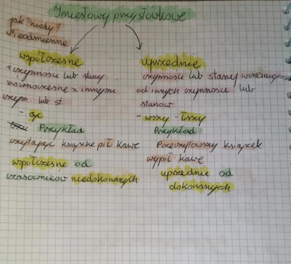 Polski
Podsumowanie działu s
A Met opowiesc fantastyuxna dotyxg, ca przesatosu
Wynexa wierzenia, wyobrazenia, dosuradzenia up Grekon
Sporrad