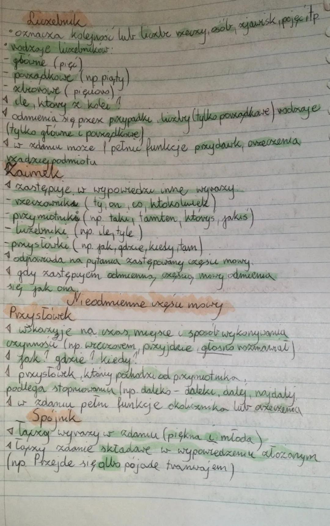 Polski
Podsumowanie działu s
A Met opowiesc fantastyuxna dotyxg, ca przesatosu
Wynexa wierzenia, wyobrazenia, dosuradzenia up Grekon
Sporrad