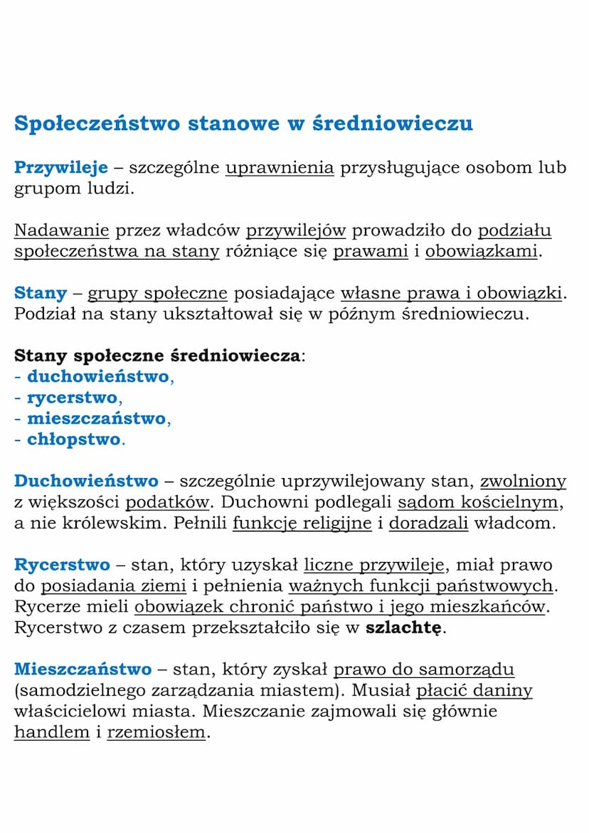 MZ_LEARNING_KNOW
System feudalny
Klasa 5, Wczoraj i dziś, Nowa Era
Społeczeństwo średniowiecza
Społeczeństwo seniorów i wasali
W średniowiec