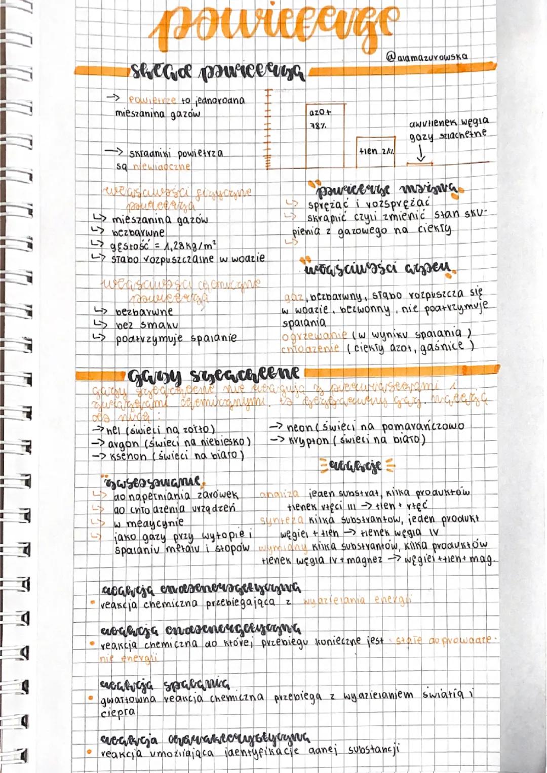 H
7
4
4
eveascuości fizyczne
pour certza
mieszanina gazów
L> bezbarwne
Lgęstość = 4,28 kg/m²
Stabo vozpuszczalne w wodzie
powiceerge
shead p
