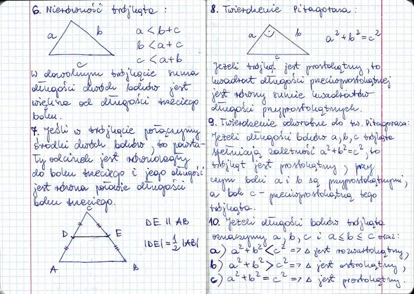 T: Geometria prastes
tody leaty
1. Trojlegt to wieldbeat mający
trzy bolei
нау
-
в ст
(L)
да
-
C
2. Suma lątów w dowolnym
brojleqcie jest ró