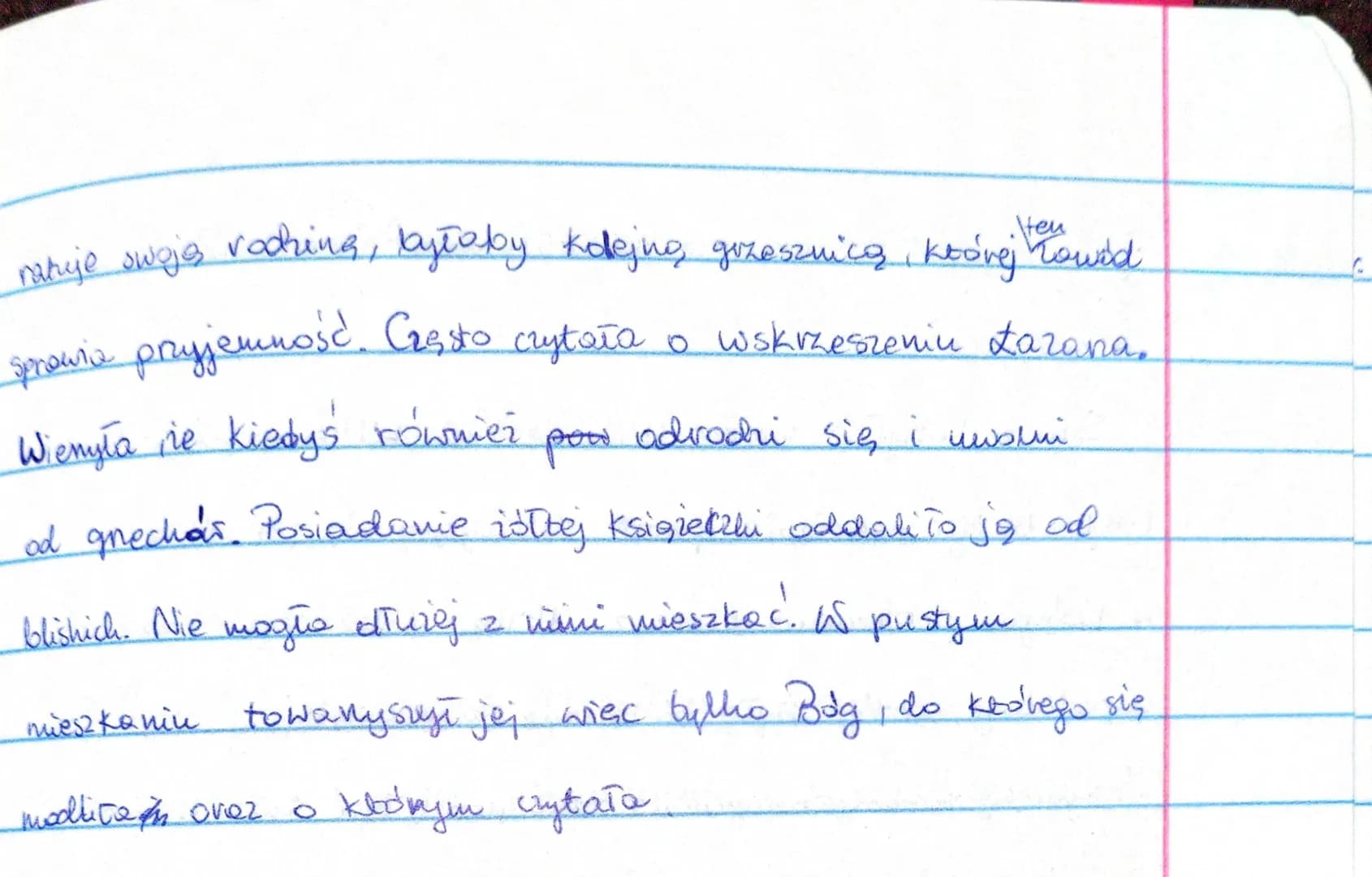 Temat: Sonia Marmieładowa-grzesznica i święta. 08. On
1143
Sonia wstąpiła na drogę grzechu, ponieważ bytho tak
mogła powróc euborałej rodzin