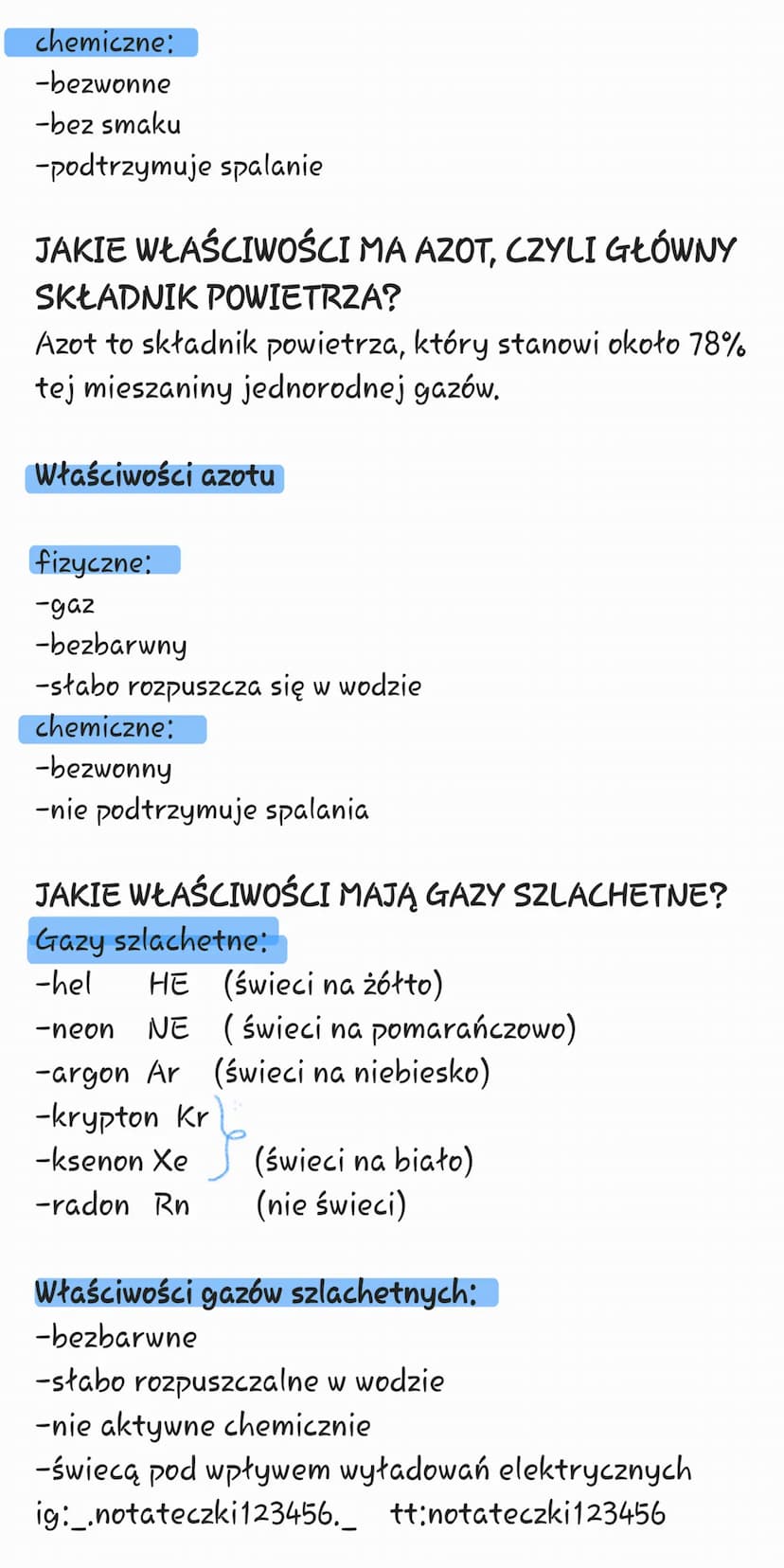 Około 5 objętości powietrza stanowi składnik
podtrzymujący spalanie, a około 4/5 to składnik lub
składniki niepodtrzymujące spalania.
Powiet