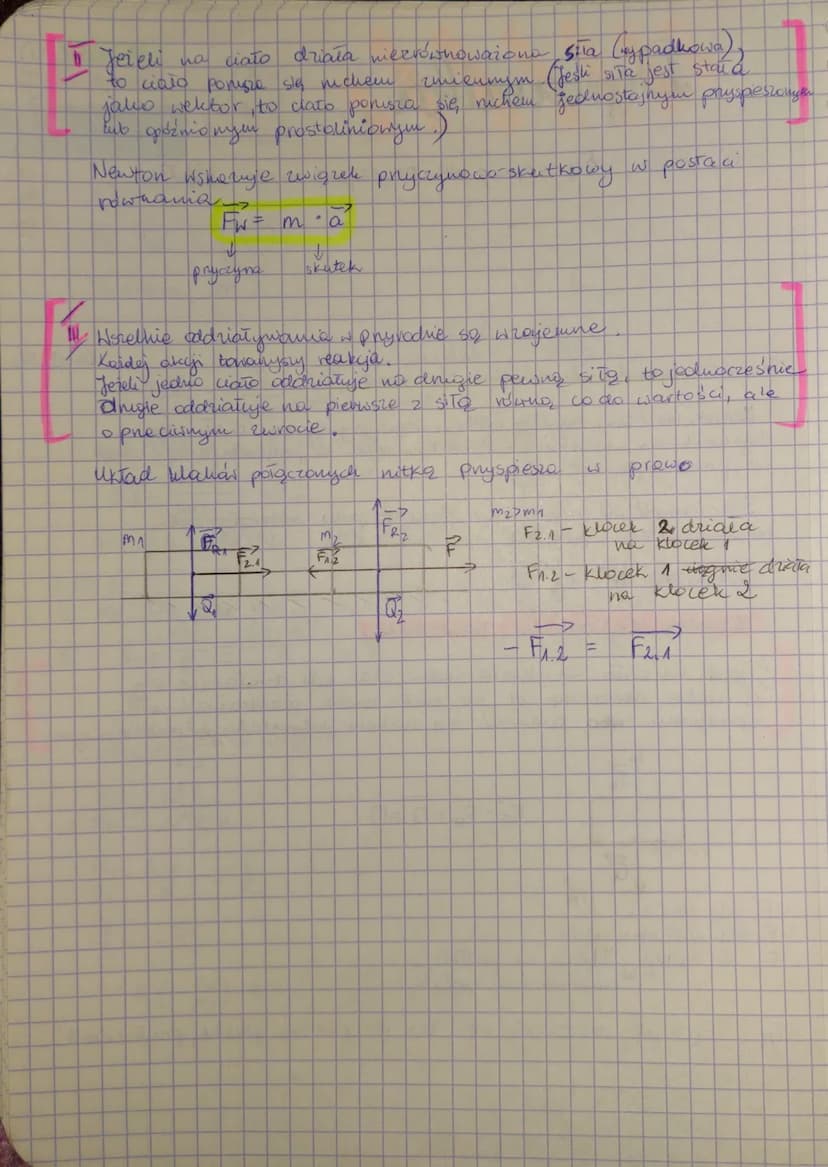Dynamika
-dział fizyli kečny zajmuje się przyczyną ruchu ciet.
Lelicia
Temat: Lasedy dynamiki Newtona
diet zwane
Baak Newton, Anglia 1087 v.
