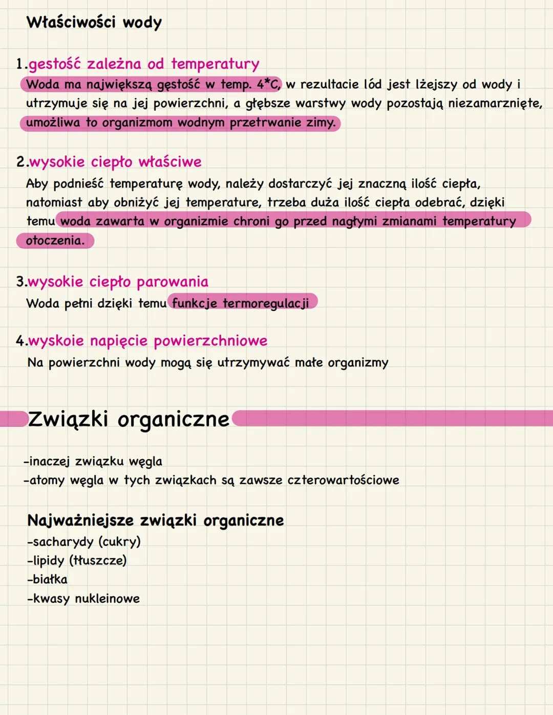 Pierwiastki biogenne
1.węgiel C
-podstawa wszystkich związków organicznych
2.wodór H
-składnik wody i wszystkich związków organicznych
3. az