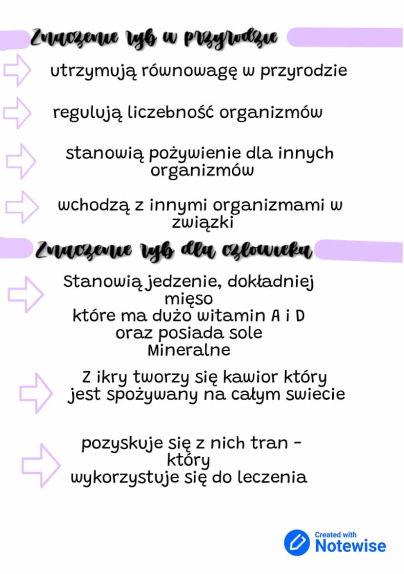 Przeglad & graczanie
ryb
kestalty ciala
Dlaczego ryby mają inne kształty ciała?
dzieje się tak ponieważ zamieszkują różne
typy środowisk wod