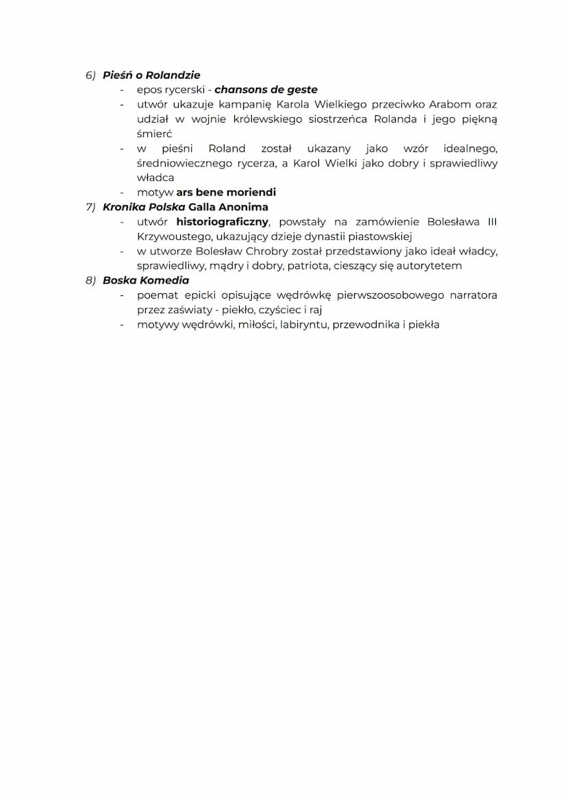 ŚREDNIOWIECZE
NAZWA
●
nazwa pochodzi od łacińskiego terminu medium aevum, czyli wieki
średnie
powstała w renesansie i miała nacechowanie neg