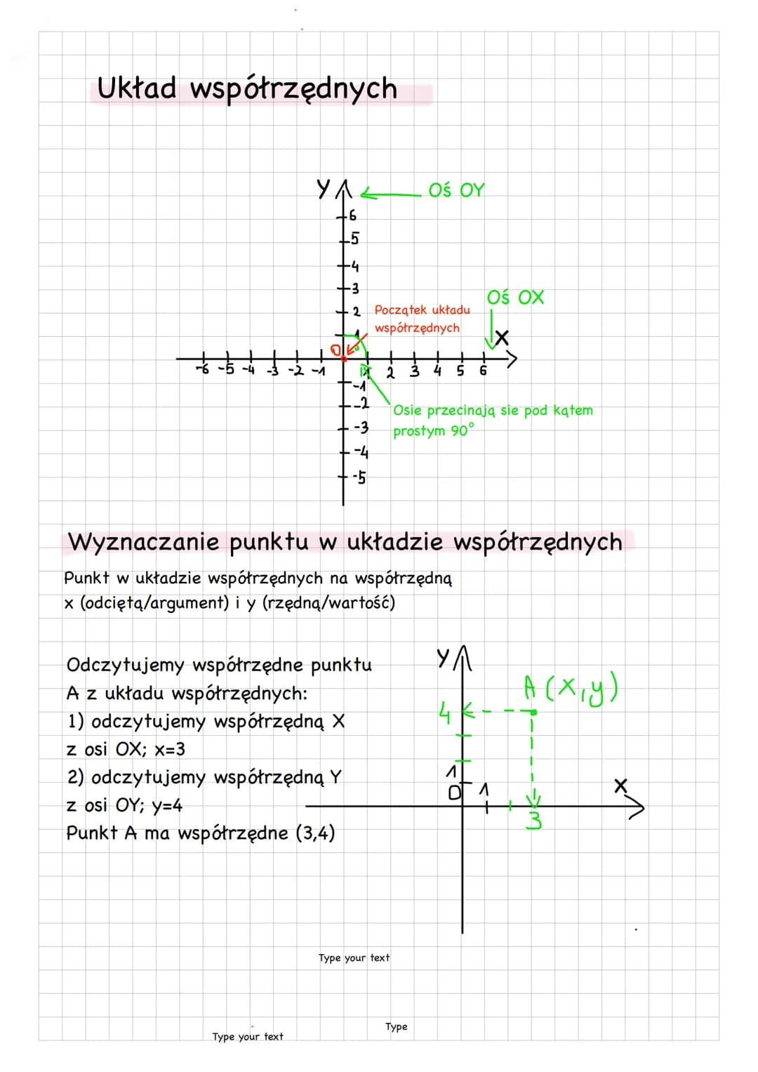 Oś liczbowa
Przypomina linijkę :)
Punkt O
+
0 1 2 34 5
Odcinek jednostkowy
Przykłady:
0
Współrzędna
1
Odległości między punktami na osi są t