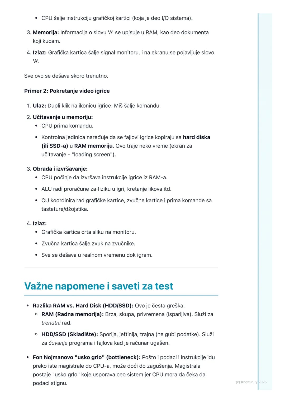 # Osnovna arhitektura računara

## Uvod u arhitekturu računara

Svaki računar, od laptopa do telefona, radi po sličnom principu. Nije to sam