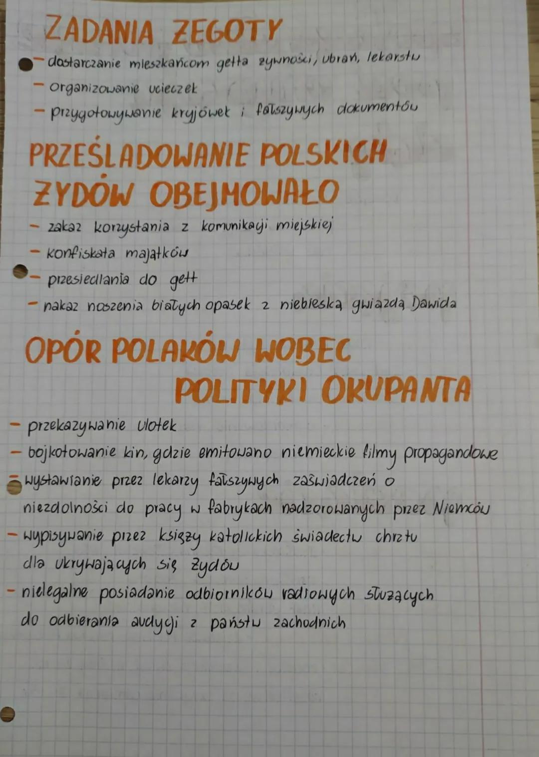 społeczeństwo polskie pod okupacją