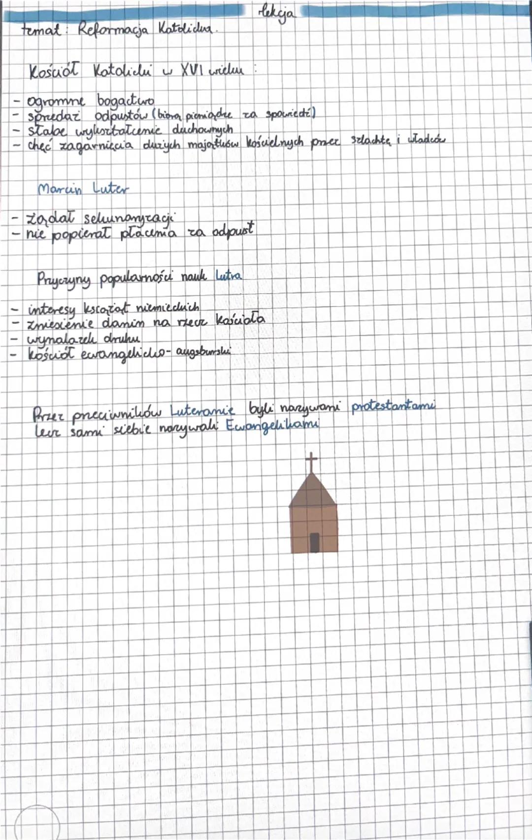 Historia Reformacji w Kościele